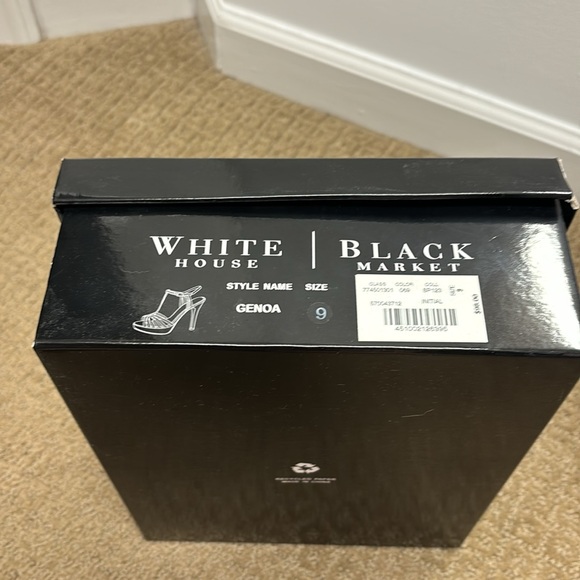 White House Black Market Hot Pink Strappy High Heels - Picture 6 of 8